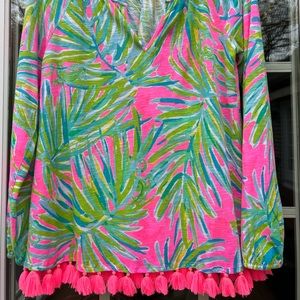 Lilly Pulitzer Linzy Tiki Blouse